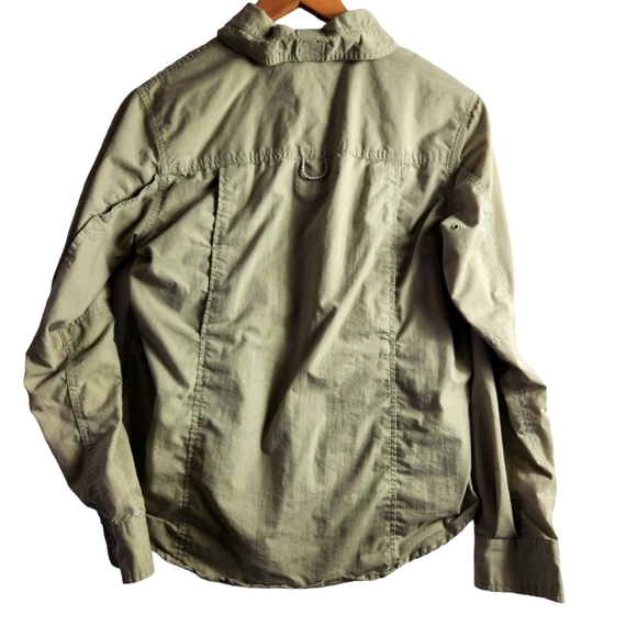 Gander Mountain Guide Series Button Front Cotton/Nylon Hiking Shirt Womens Small - Picture 2 of 12